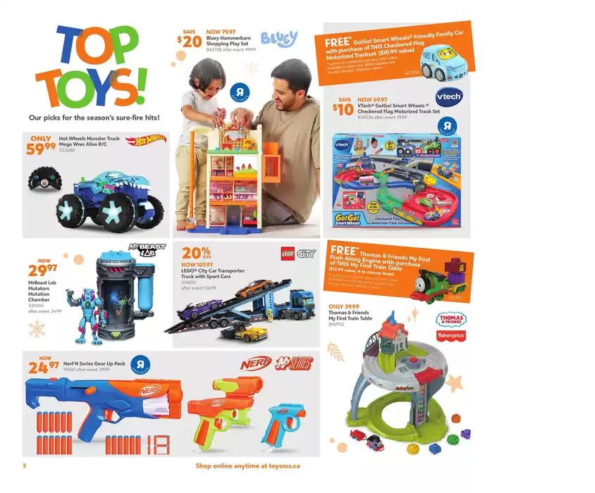 Toys R us catalogue in Charlottetown (Prince Edward Island) | Current deals and offers | 2024-10-31 - 2024-11-20