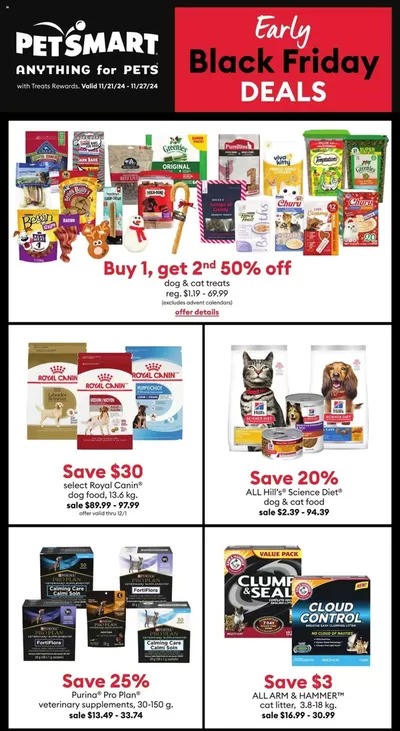 Petsmart catalogue in London | Discounts and promotions | 2024-11-21 - 2024-11-27