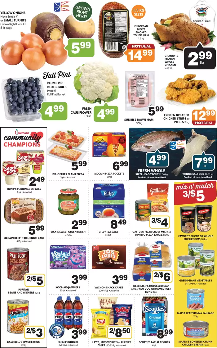 Coleman's catalogue in St. John's | Current deals and offers | 2024-11-21 - 2024-11-27