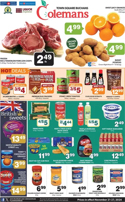 Grocery offers in Corner Brook | Current deals and offers in Coleman's | 2024-11-21 - 2024-11-27