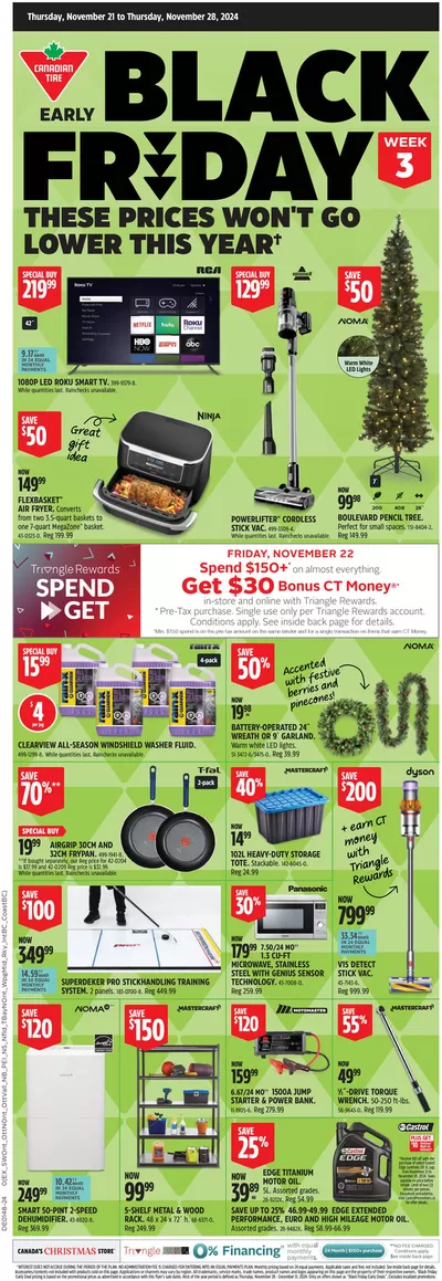 Canadian Tire catalogue in Hamilton | Save now with our deals | 2024-11-21 - 2024-11-28