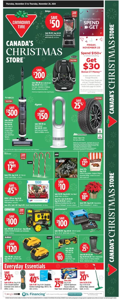 Canadian Tire catalogue in Hamilton | Wide range of offers | 2024-11-21 - 2024-11-28