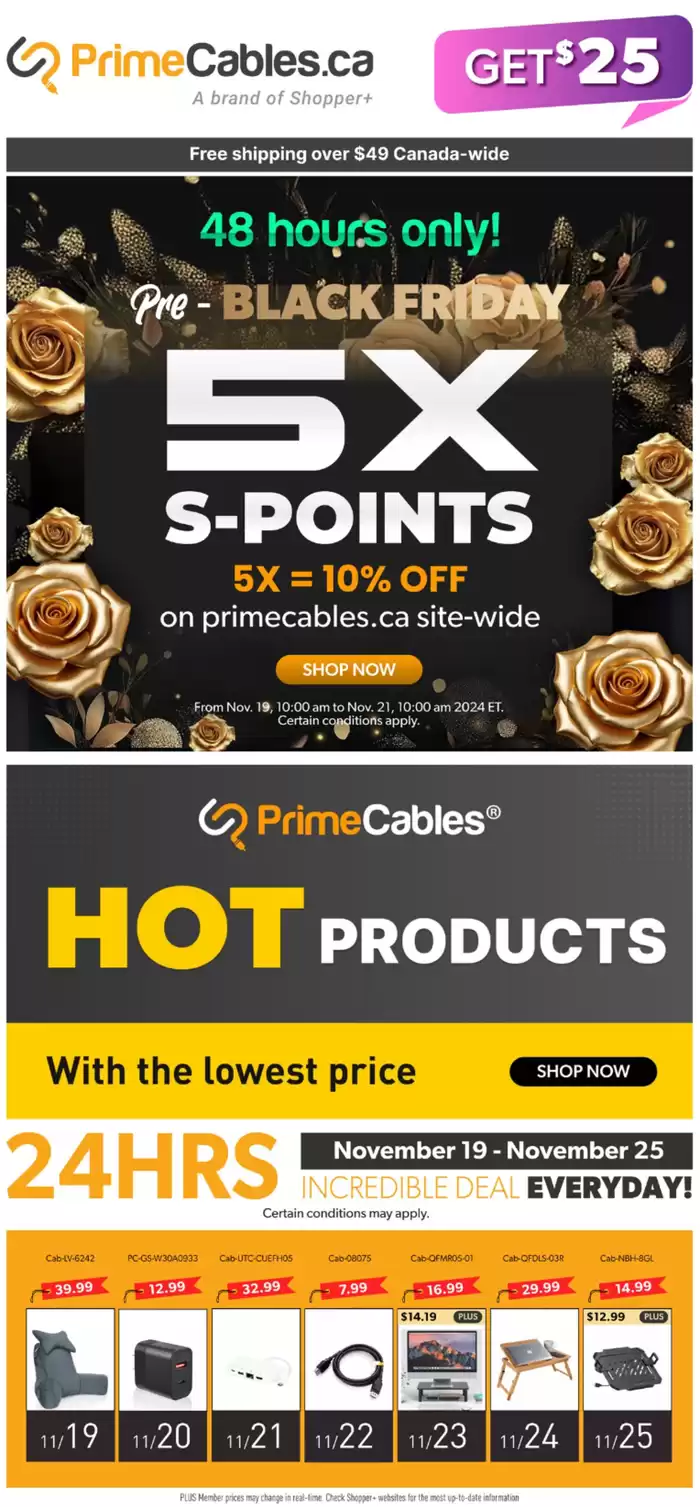 Primecables catalogue | Black Friday Event | 2024-11-20 - 2024-11-26