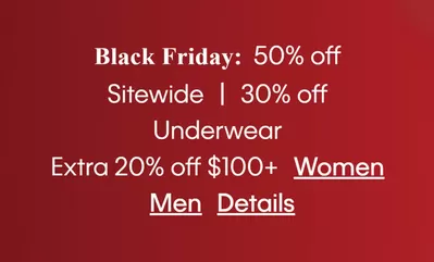 Clothing, Shoes & Accessories offers in Bolton | Black Friday 50% off Sitewide in Calvin Klein | 2024-11-20 - 2024-11-29