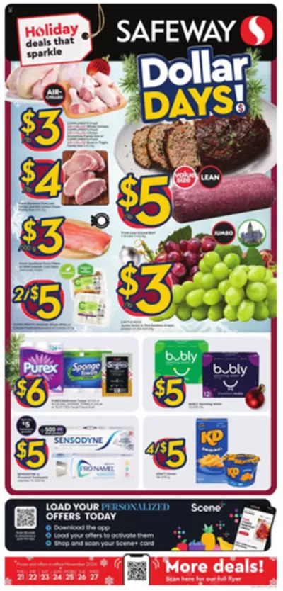 Safeway catalogue | Exclusive bargains | 2024-11-21 - 2024-11-27