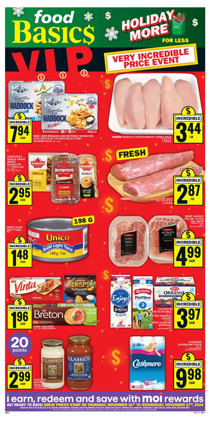 Food Basics catalogue in Hamilton | New offers to discover | 2024-11-21 - 2024-11-27