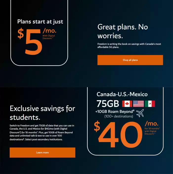 Freedom Mobile catalogue in Surrey | Black Friday Deals | 2024-11-20 - 2024-11-29