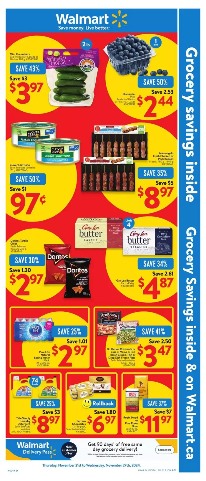 Walmart catalogue in Leduc | Walmart flyer | 2024-11-21 - 2024-11-27