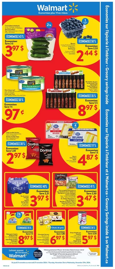 Walmart catalogue in Grand Falls-Windsor | Special offers for you | 2024-11-21 - 2024-11-28