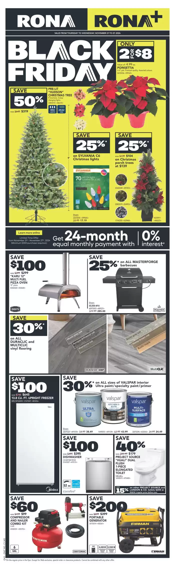 RONA catalogue in St-Édouard (NB) | RONA Weekly ad | 2024-11-21 - 2024-11-27