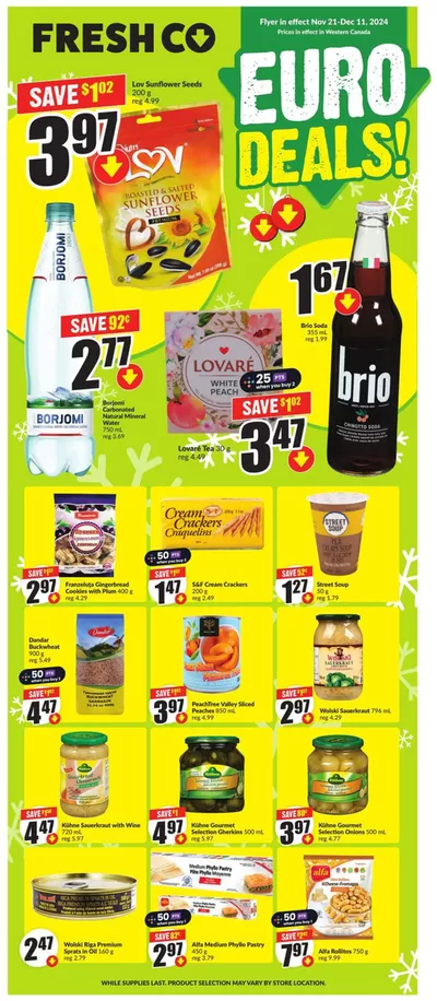 FreshCo catalogue | Weekly West | 2024-11-21 - 2024-12-11