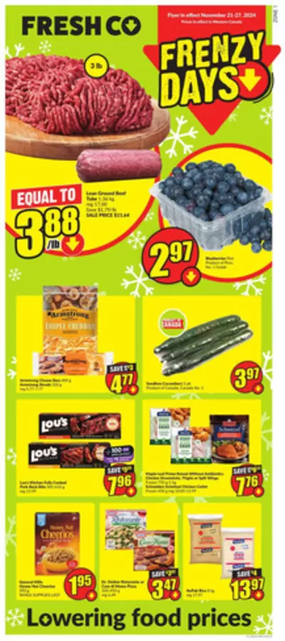 Grocery offers in Chilliwack | Great offer for all customers in FreshCo | 2024-11-21 - 2024-11-27