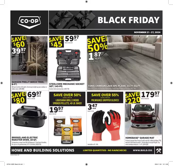 Co-op Home Centre catalogue in Winnipeg | Current special promotions | 2024-11-21 - 2024-11-27