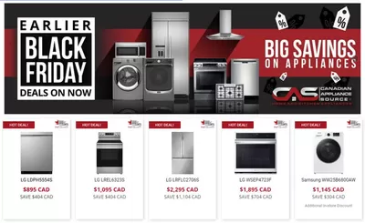 Electronics offers in Ottawa | Black Friday Deals in Canadian Appliance Source | 2024-11-20 - 2024-11-29