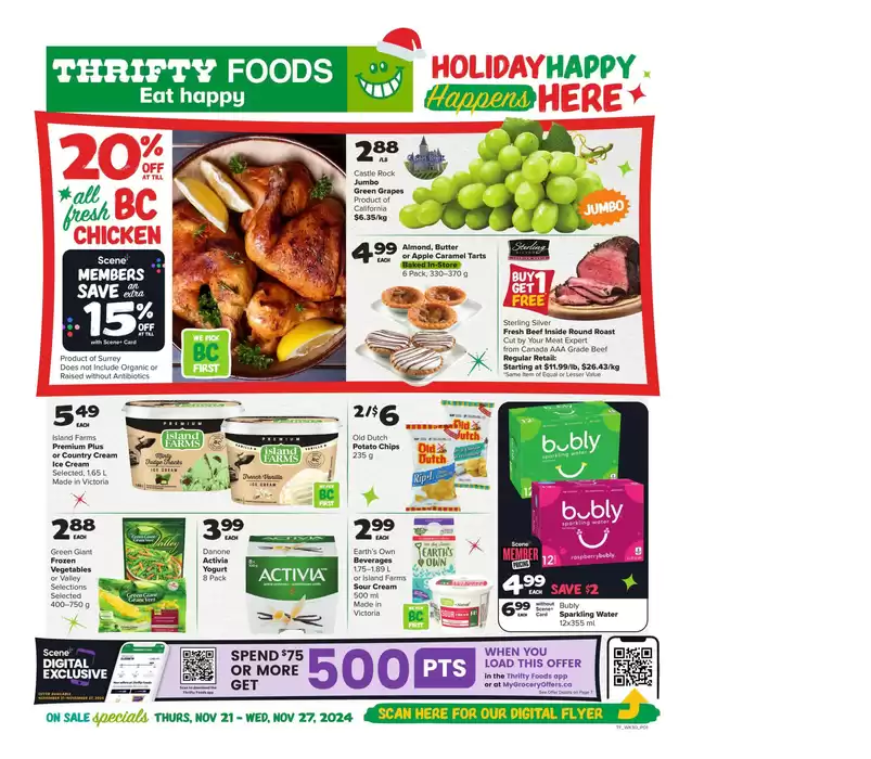 Thrifty Foods catalogue in Richmond | Wide range of offers | 2024-11-21 - 2024-11-27