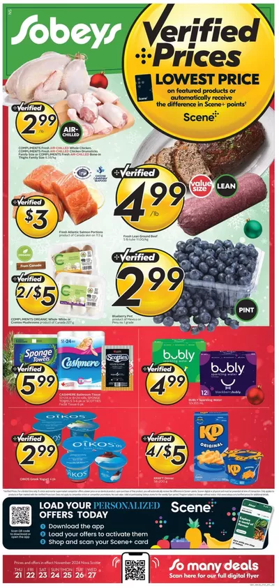 Sobeys catalogue | New offers to discover | 2024-11-21 - 2024-11-27