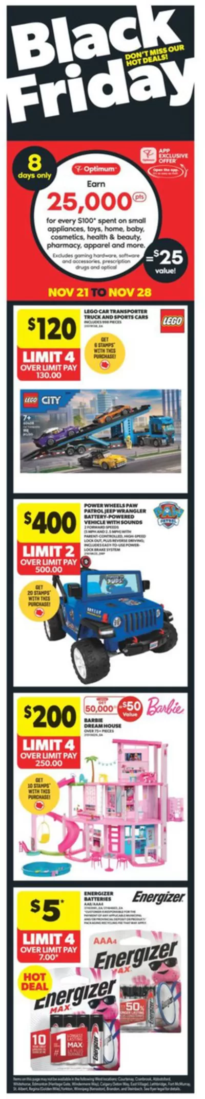 Real Canadian Superstore catalogue in Walnut Grove | General Merchandise | 2024-11-21 - 2024-11-28