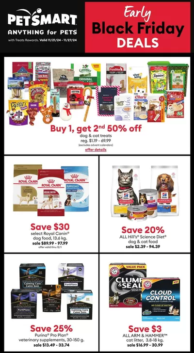 Petsmart catalogue in London | Petsmart Weekly ad | 2024-11-21 - 2024-11-27