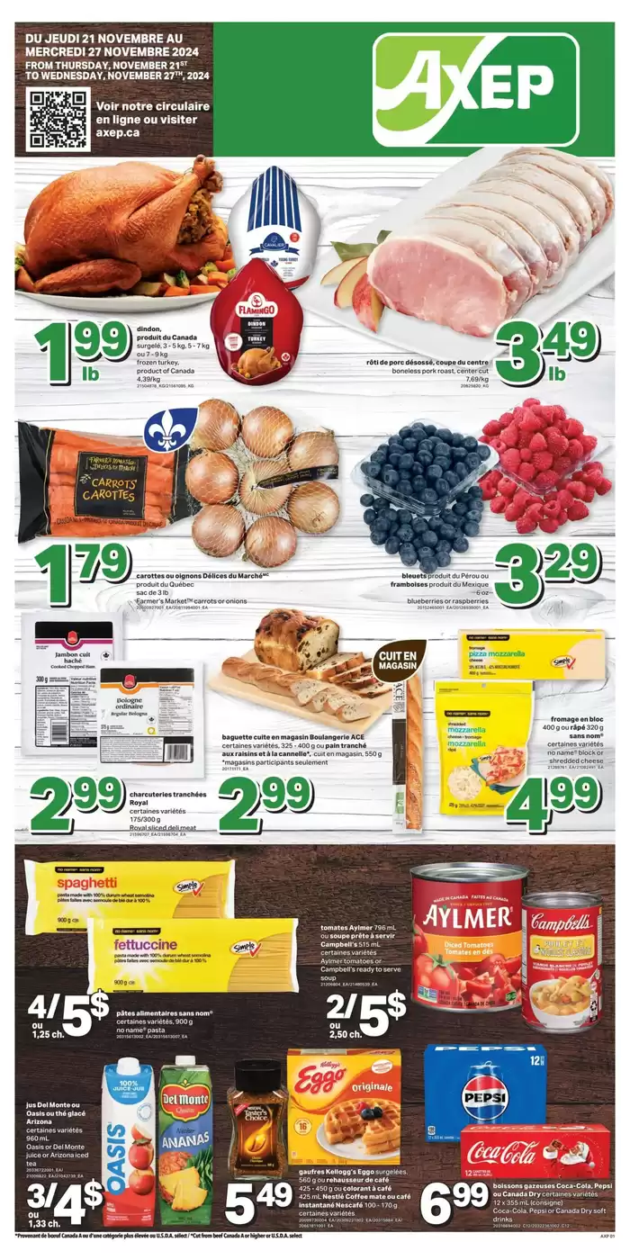 Axep catalogue in Bedford QC | Axep Weekly ad | 2024-11-21 - 2024-11-27