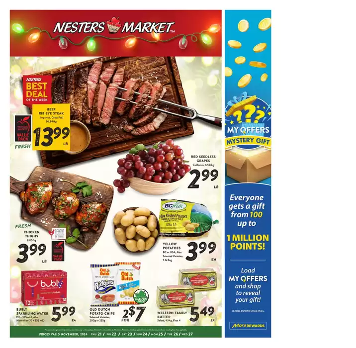 Nesters Market catalogue in Gabriola BC | Exclusive bargains | 2024-11-20 - 2024-12-04