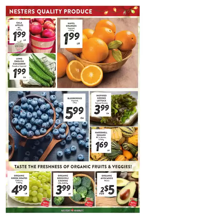 Nesters Market catalogue in Gabriola BC | Exclusive bargains | 2024-11-20 - 2024-12-04