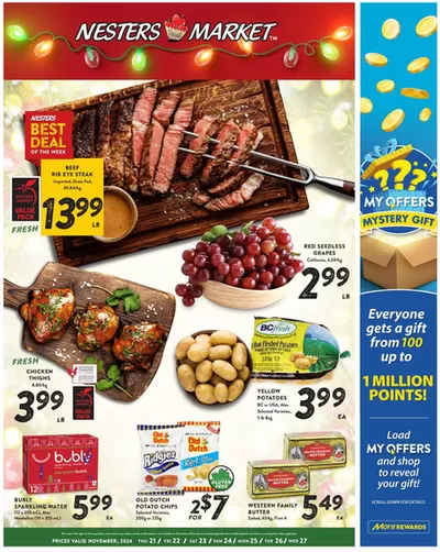 Grocery offers in Banff | Exclusive bargains in Nesters Market | 2024-11-20 - 2024-12-04