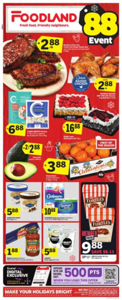 Foodland catalogue in Stratford | Weekly Flyer | 2024-11-21 - 2024-11-27