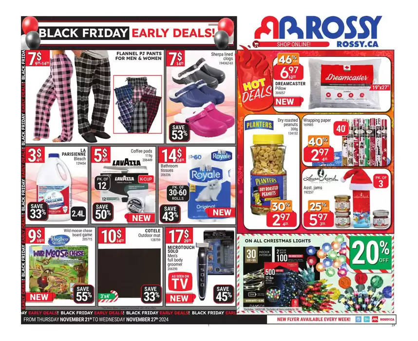 Rossy catalogue in Saint-Jean-sur-Richelieu | Our best deals for you | 2024-11-21 - 2024-11-27