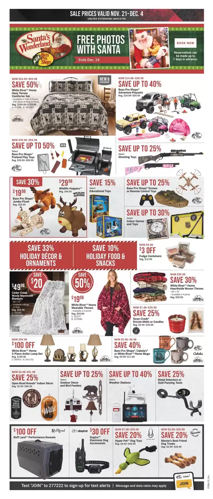 Bass Pro Shop catalogue in Edmonton | Black Friday Deals | 2024-11-21 - 2024-12-04