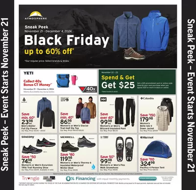 Sport offers in Edmonton | Black Friday Up To 60% Off in Atmosphere | 2024-11-21 - 2024-12-04