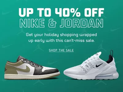 Clothing, Shoes & Accessories offers in Vancouver | Save Up To 40% Off in Foot Locker | 2024-11-21 - 2024-12-05