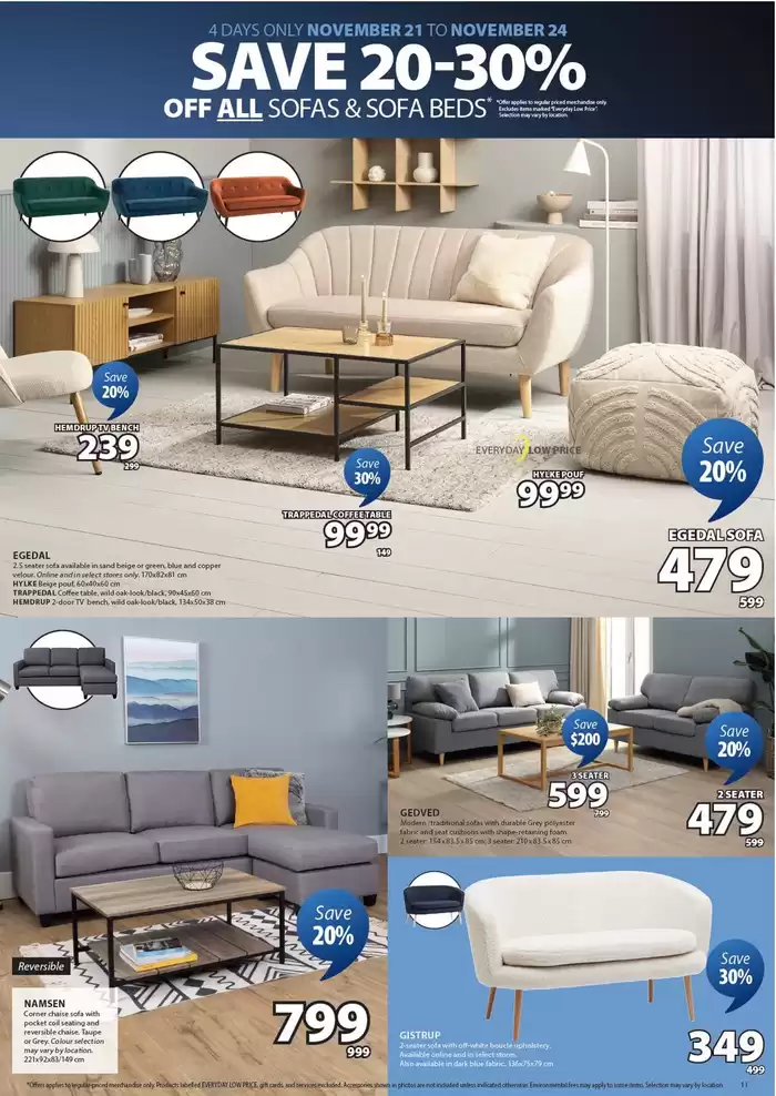 JYSK catalogue in Kitchener | This week's offer Flyer | 2024-11-21 - 2024-12-05