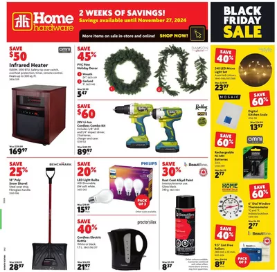 Garden & DIY offers in Toronto | Exclusive deals for our customers in Home Hardware | 2024-11-21 - 2024-11-27