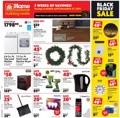 Garden & DIY offers in Toronto | Current special promotions in Home Hardware | 2024-11-21 - 2024-11-27