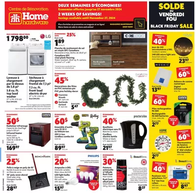 Garden & DIY offers in Toronto | Great offer for all customers in Home Hardware | 2024-11-21 - 2024-11-27