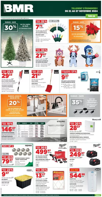 Garden & DIY offers in Saint-Lambert | Weekly Ad in BMR | 2024-11-21 - 2024-11-27