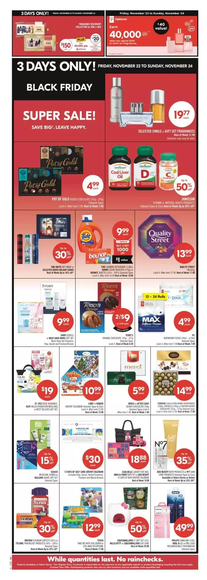 Shoppers Drug Mart catalogue in Kitchener | Our best bargains | 2024-11-22 - 2024-11-24