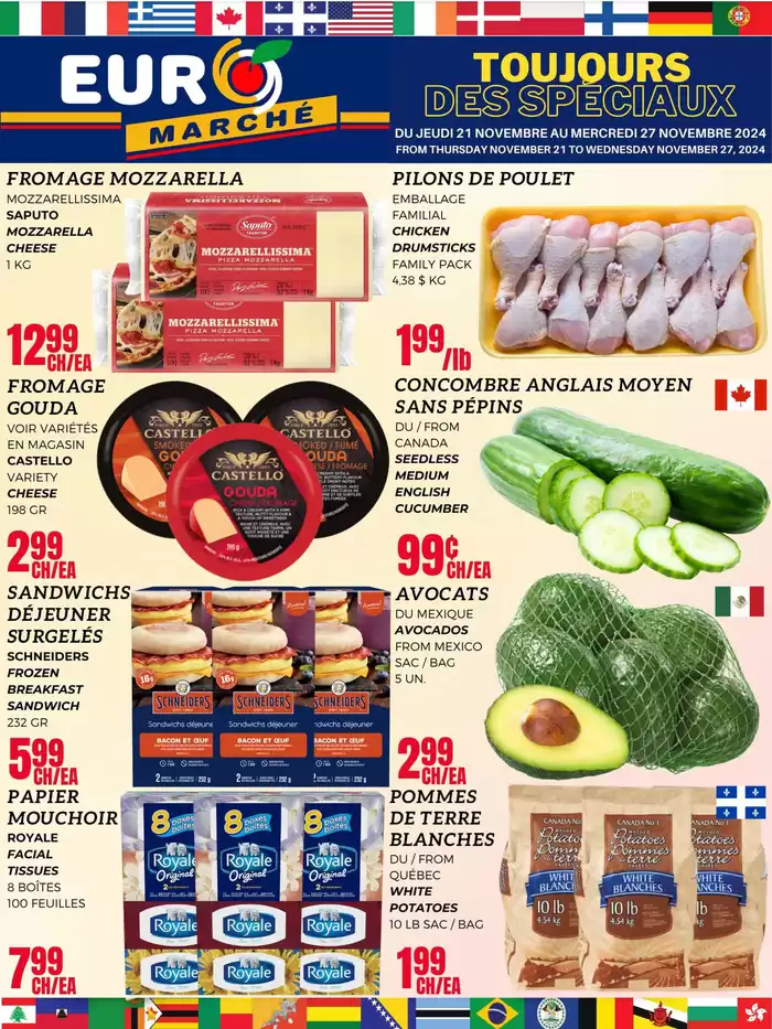 Euromarché catalogue in Montreal | Top offers for smart savers | 2024-11-21 - 2024-12-05