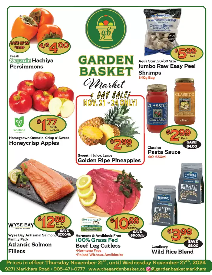 The Garden Basket catalogue in Toronto | The Garden Basket | 2024-11-21 - 2024-12-05