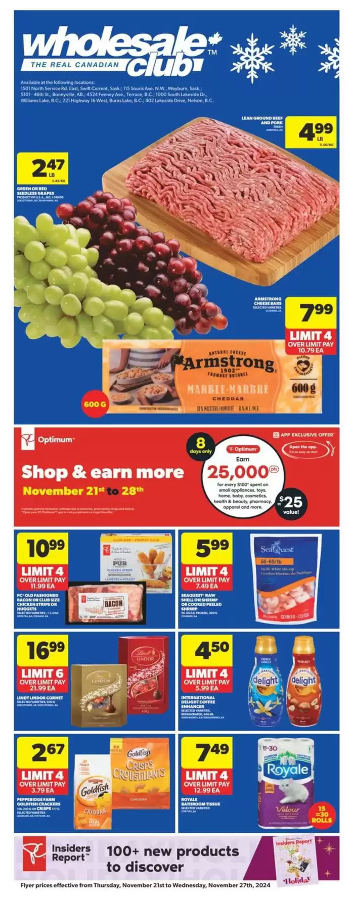 Wholesale Club catalogue in Montreal | Wholesale Club Weekly ad | 2024-11-21 - 2024-11-27