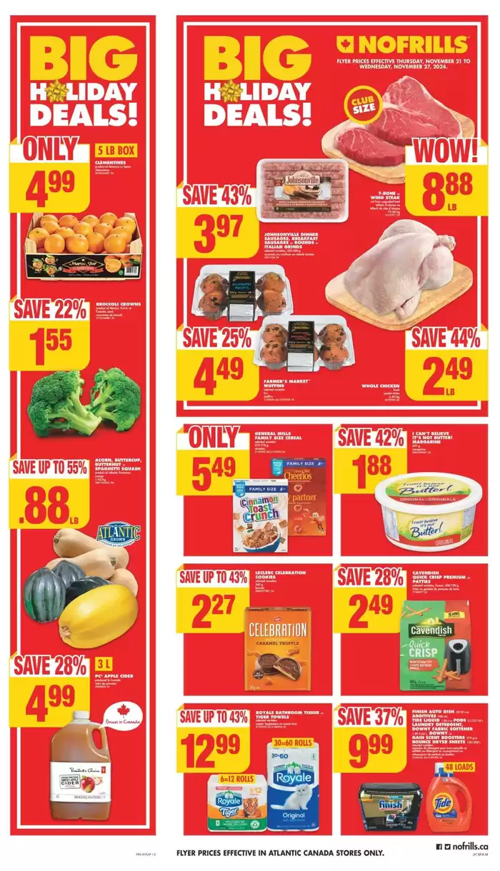 No Frills catalogue in Dartmouth | No Frills Weekly ad | 2024-11-21 - 2024-11-27