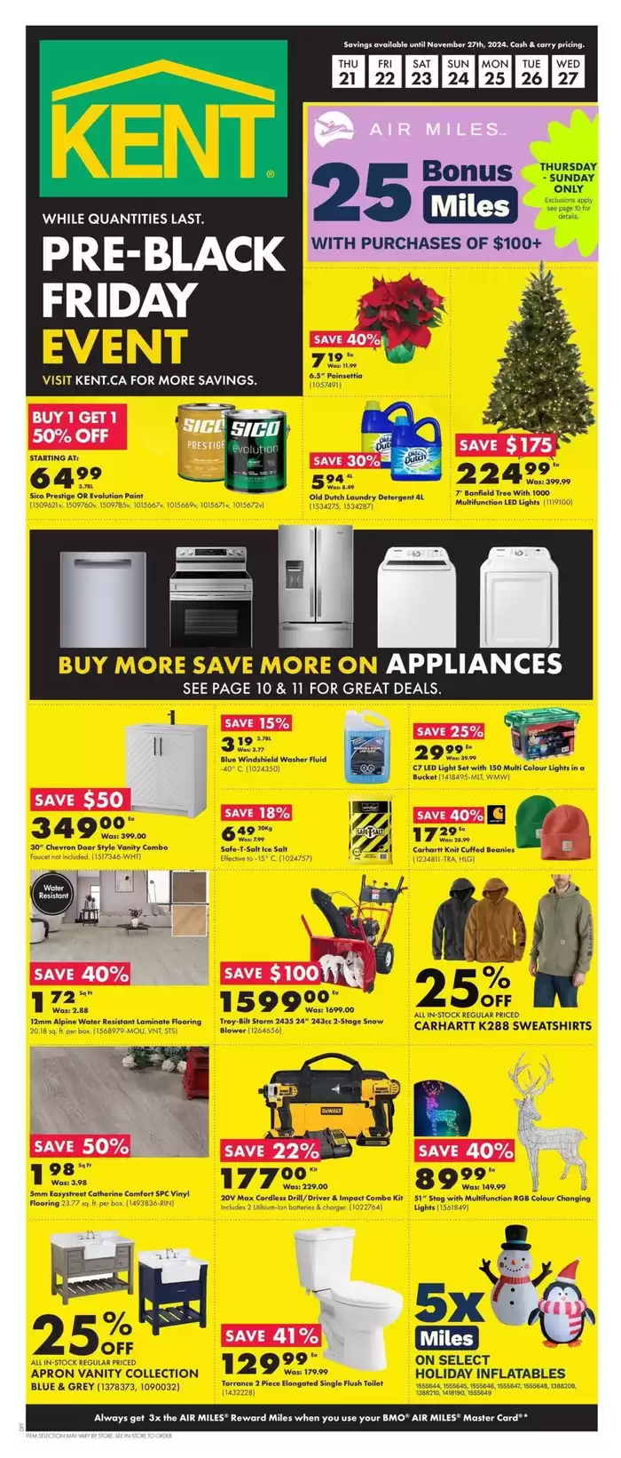 Kent catalogue in Fredericton | Kent Weekly ad | 2024-11-21 - 2024-11-27