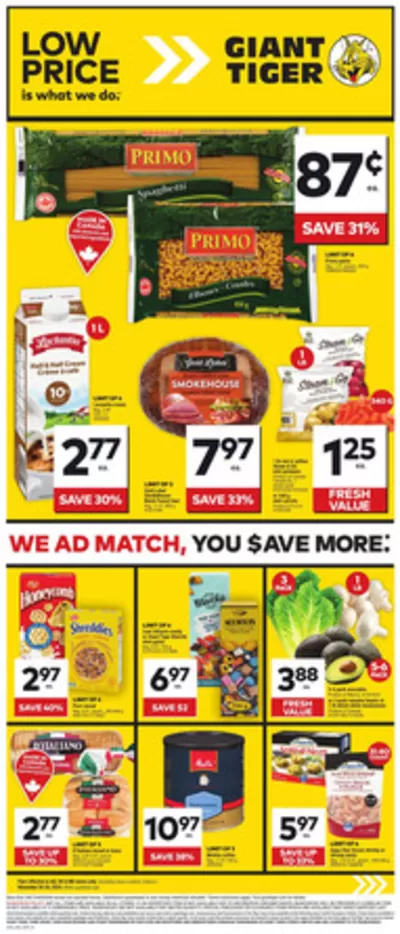 Giant Tiger catalogue in Winnipeg | Weekly Flyer | 2024-11-20 - 2024-11-26