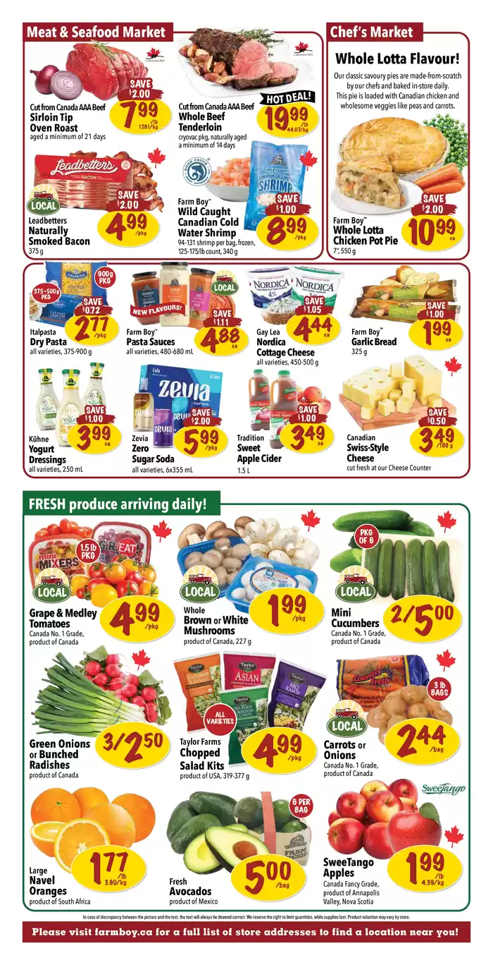 Farm Boy catalogue in Ottawa | Farm Boy weekly flyer | 2024-11-21 - 2024-12-05