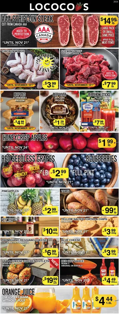 Lococos catalogue in Hamilton | Current special promotions | 2024-11-21 - 2024-12-05