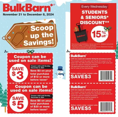 Grocery offers in Oshawa | Bulk Barn Weekly ad in Bulk Barn | 2024-11-21 - 2024-12-08