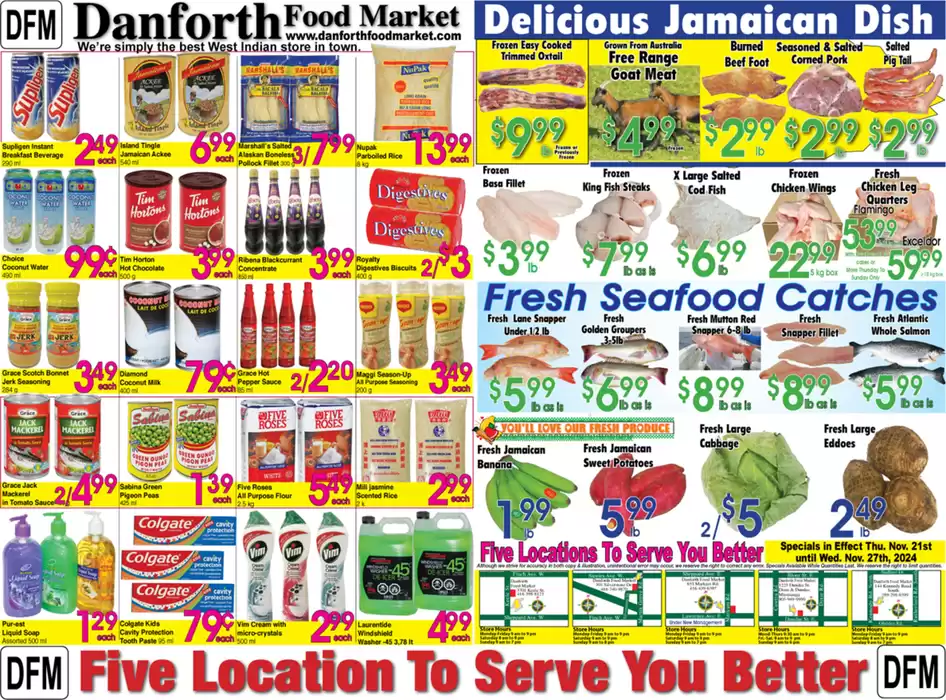 Danforth Food Market catalogue in Mississauga | Danforth Food Market | 2024-11-21 - 2024-12-05