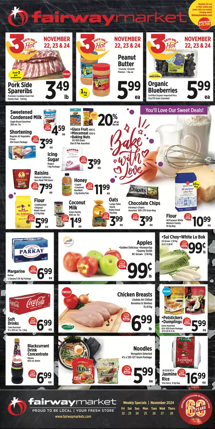 Fairway Market catalogue in Victoria BC | Fairway Market Weekly Flyer | 2024-11-21 - 2024-12-05