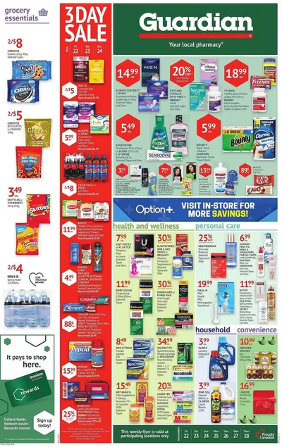 Pharmacy & Beauty offers in Oshawa | Guardian Pharmacy weekly flyer in Guardian Pharmacy | 2024-11-20 - 2024-11-26