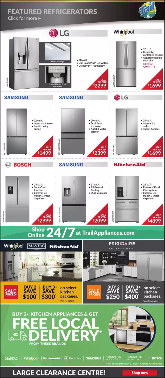 Trail Appliances catalogue in Vancouver | Black Friday Deals | 2024-11-21 - 2024-11-27